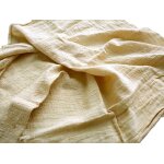 De couleur crme - tissu de coton gunny texture bosse, accessoires de fond de photographie, accessoires ...