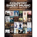 Country sheet music 2010 - 2019 - recueil piano, voix et guitare hl00345260 9781540091758