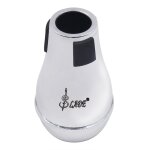Coupe droite d'entranement durable, silencieux pour trombones tenor 13. 2x8x4. 9cm