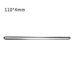 Courroies universelles pour machine � cassette, 4mm de largeur, en caoutchouc plat, pour enregistreur ...