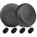 Coussin coussinets 4 filtres microphoniques de protection contre le sifflement pour yealink bh70 / wh64 ...