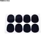 Coussins de saxophone en caoutchouc noir, durable, 0. 8mm, tampons pour l'embout Coussins de saxophone en caoutchouc noir, durable, 0. 8mm, tampons pour l'embout