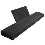 Couvercle anti - poussi�re de clavier de piano pour 88 touches, avec couvercle de support de partition, ...