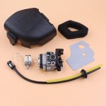 Couvercle de filtre  air de carburateur, pour honda gx35 gx 35 1. 3hp, mini moteur  essence 4 temps, ...