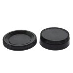 Couvercle de protection professionnel en plastique noir pour appareil photo nikon dslr, 58x22mm, avec ...