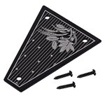 Couvercle de tige en mtal 3 trous pour pices de guitare electrique jackson