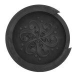 Couverture de rosace de guitare silicone etanche a la poussi�re compact portable couverture de rosace ...