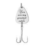 Pratique cratif en acier inoxydable dur poisson hameon guitare mdiator dcor poisson leurre appt ...