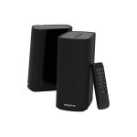 Creative t100 - haut - parleurs - pour pc - sans fil - bluetooth - 40 watt (totale) - noir