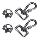 Crochet de connexion � vis en m�tal, adaptateur pour appareil photo dslr slr, bandouli�re, sangle de ...