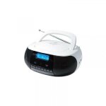 Crusm400wt radio cd portable avec tuner fm pll pour profiter au mieux de toute votre musique, qu'elle ...