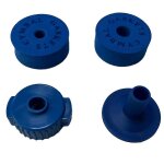 Cymbale bleue protection coton feutre eponge pad cymbale quick release cap quick release drum set accessoires ...