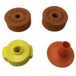 Cymbale jaune protection coton feutre eponge pad cymbale quick release cap quick release drum set accessoires ...