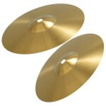 Cymbales en laiton electronique pour la pratique de la batterie, accessoires de batterie en métal, splash ... Cymbales en laiton electronique pour la pratique de la batterie, accessoires de batterie en métal, splash ...