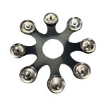 Cymbales a tambour hi hat tambourin batterie set alliage percussion instruments accessoires noir