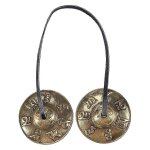 Cymbales tibétaines cloches de méditation 6, 5 cm carillon de méditation Cymbales tibétaines cloches de méditation 6, 5 cm carillon de méditation