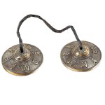 Cymbales tibétaines cloches de méditation 6, 5 cm cloches de carillon de méditation, cloche de yoga de ... Cymbales tibétaines cloches de méditation 6, 5 cm cloches de carillon de méditation, cloche de yoga de ...