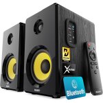 D40x enceinte active amplifie 70w 2. 0 enceintes bibliotheques enceinte pc bluetooth enceintes monitoring ...