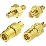 Dab adaptateur mcx to smb mâle 4 kit adaptateur antenne autoradio dab pour antenne dab voiture radio ... Dab adaptateur mcx to smb mâle 4 kit adaptateur antenne autoradio dab pour antenne dab voiture radio ...