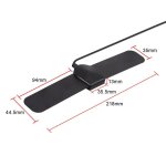 Dab - antenne radio numrique stro universelle pour voiture, pare - brise en verre smb pour jvc sony ...