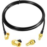 Dab antenne smb adaptateur autoradio smb femelle  smb cble pigtail rg174 100cm dab cble antenne pour ...