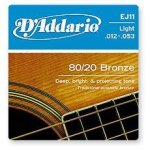 Daddario ej11 jeu de cordes pour guitare folk Daddario ej11 jeu de cordes pour guitare folk