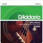Daddario ej88s nyltech jeu de cordes pour ukulele soprano