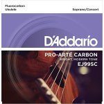 Daddario ej99sc pro arte carbon jeu de cordes pour ukulele soprano / concert Daddario ej99sc pro arte carbon jeu de cordes pour ukulele soprano / concert