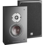 Dali enceinte murale oberon on wall noir paire d enceintes murales