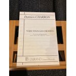Damien charron vers tous les chemins partition deux saxophones alto ed. durand