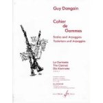 Dangain : cahier de gammes - clarinette