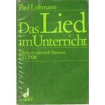 Das lied im unterricht - recueil de chants - partitions de piano Das lied im unterricht - recueil de chants - partitions de piano