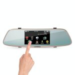Dashcam ecran tactile 5 pouces vision nocturne grand angle 150 support 32gb yonis