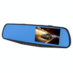 Dashcam hd 1080p ecran 4. 3 pouces cam�ra recul grand angle 170 enregistrement boucle yonis