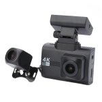 Dashcam hd 44k enregistrement dual avec wifi gps support parking monitoring yonis