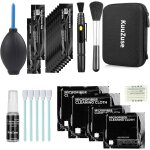 Dcamera cleaning kit with aps - c cleaning pads, microfibre cloths, lens cleaning pen, for camera lenses ...