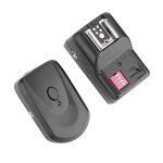 Dclencheur de flash sans fil  16 canaux, avec rcepteur, pour appareil photo dslr canon, nikon, sony, ...