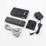 Dcodeur externe tv lcd crt vga, botier pc, rcepteur, haut - parleur hd 1080p, avec tlcommande