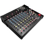 Definitive audio tm 633 bu - dsp - table de mixage 12 canaux - bluetooth et usb - dsp 99 effets 24 - ...