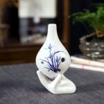 D�grad� 6 trous ocarina alto c key professionnel jouant ocarina instrument de musique fl�te instrumentale ...