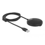 Delock microphone condenseur unidirectionnel usb pour les conférences Delock microphone condenseur unidirectionnel usb pour les conférences