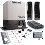 Delta 2 set - faac 740 for 500kg sliding gates