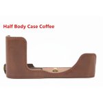 Demi - coque en cuir pu pour appareil photo nikon z fc zfc, avec objectif 16 - 50mm ou 28mm - type coffee ... Demi - coque en cuir pu pour appareil photo nikon z fc zfc, avec objectif 16 - 50mm ou 28mm - type coffee ...