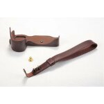 Demi - étui en cuir véritable pour appareil photo nikon z7 z6, sacoche avec sangle - type real leather ... Demi - étui en cuir véritable pour appareil photo nikon z7 z6, sacoche avec sangle - type real leather ...