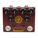 Demonfx - pdale de compresseur jeeffprotected, distortion wah, overdrive, delay reverb, booster pedal, ...