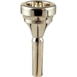 Denis wick 52861l classic tuba mouthpiece silver plated embouchure pour tuba