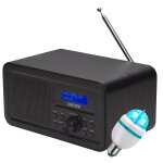 Denver dab - 30black radio portable 1w rms - personnel num�rique noir, dab + radio num�rique, fonctionne ...