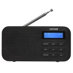 Denver electronics dab - 42 portable numrique noir radio portable - radios portables