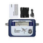 Dtecteur d'antenne tv professionnel dvb - t, compteur de signal d'antenne numrique, pointeur, rcepteur ...