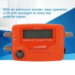 Détecteur de signal de télévision par satellite, écran lcd numérique, compteur de signal de satellite ... Détecteur de signal de télévision par satellite, écran lcd numérique, compteur de signal de satellite ...